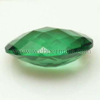 batu permata green quartz atau kecubung hijau/daun