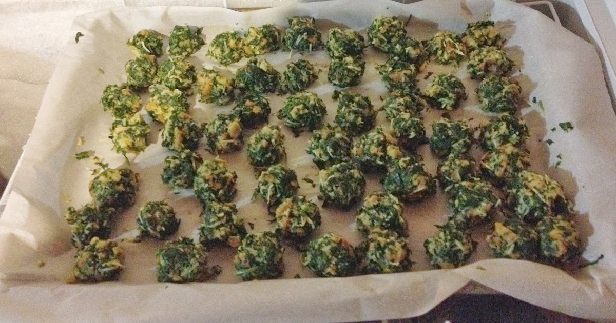 Food Wonk Spinach Balls