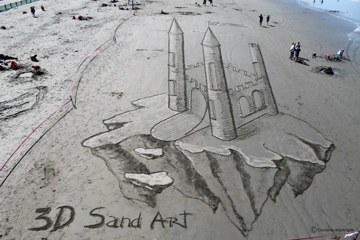 Here is one amazing example of Nightingale's work. - They Went To Enjoy A Day At The Beach, But They NEVER Expected To See This. Here is one amazing example of Nightingale's work. - They Went To Enjoy A Day At The Beach, But They NEVER Expected To See This.