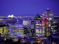 City Lights of Montreal, Quebec wallpapers