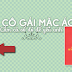 Ảnh bìa Facebook cô gái mặc áo đỏ