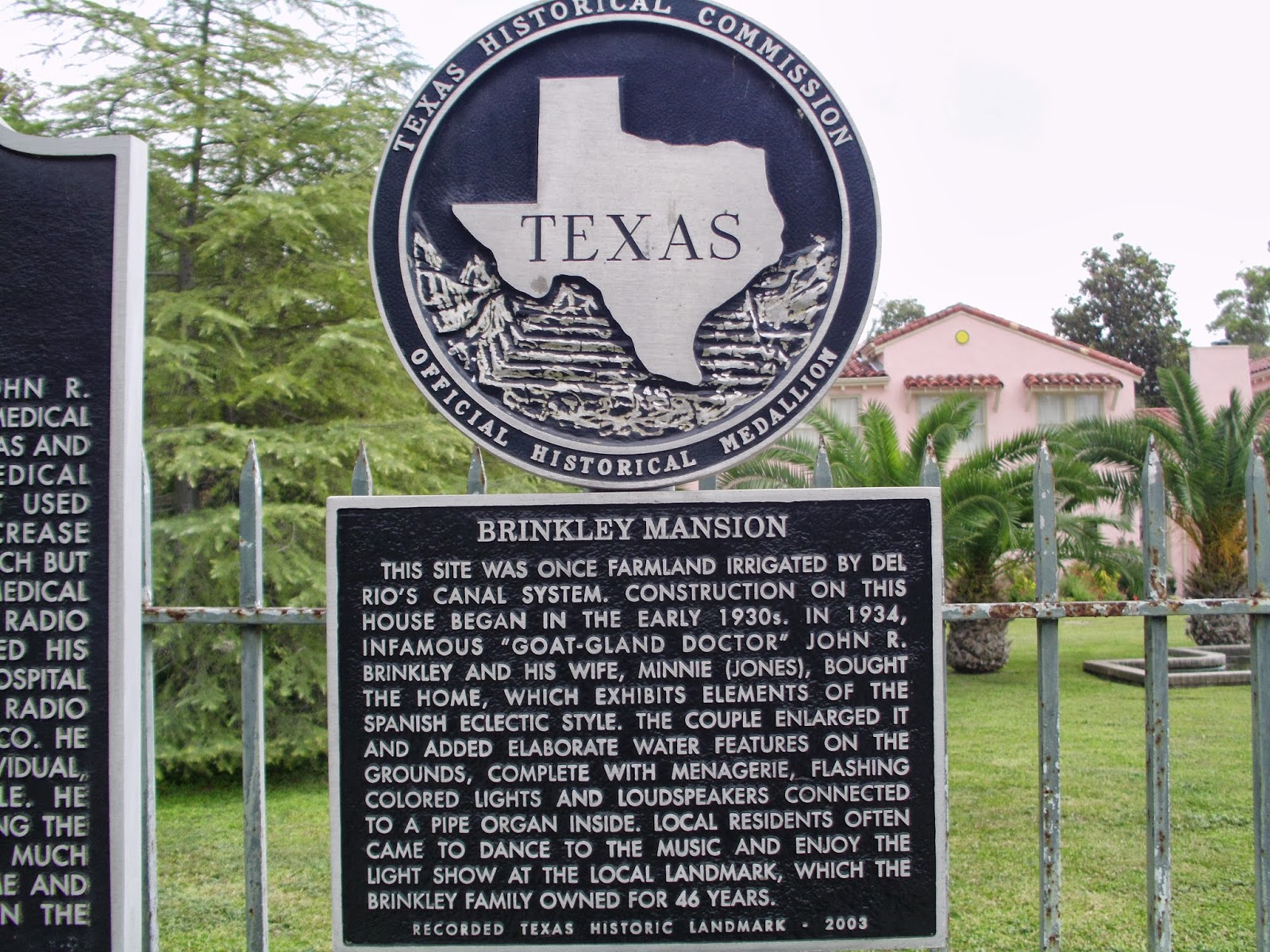 Terlingua Dreams The Brinkley Mansion