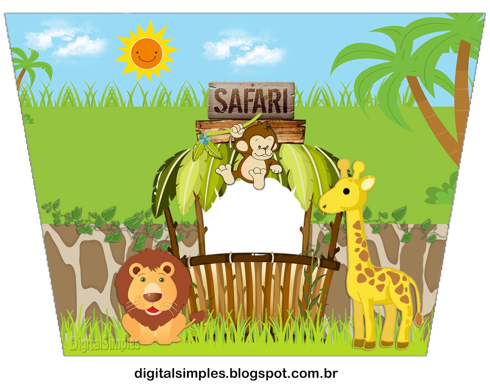 Safari Babies Free Printable Candy Bar Labels. Oh My Baby!