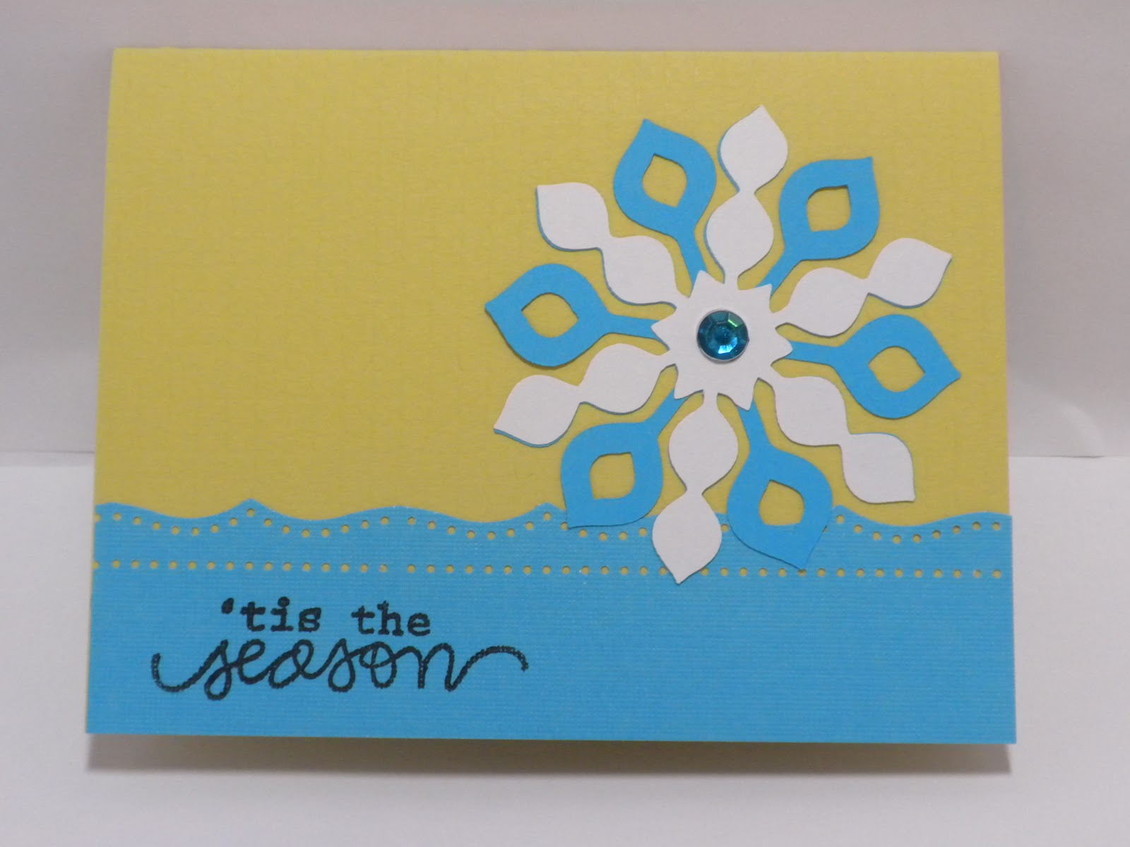 Kathryn's Cards Cricut snowflakes