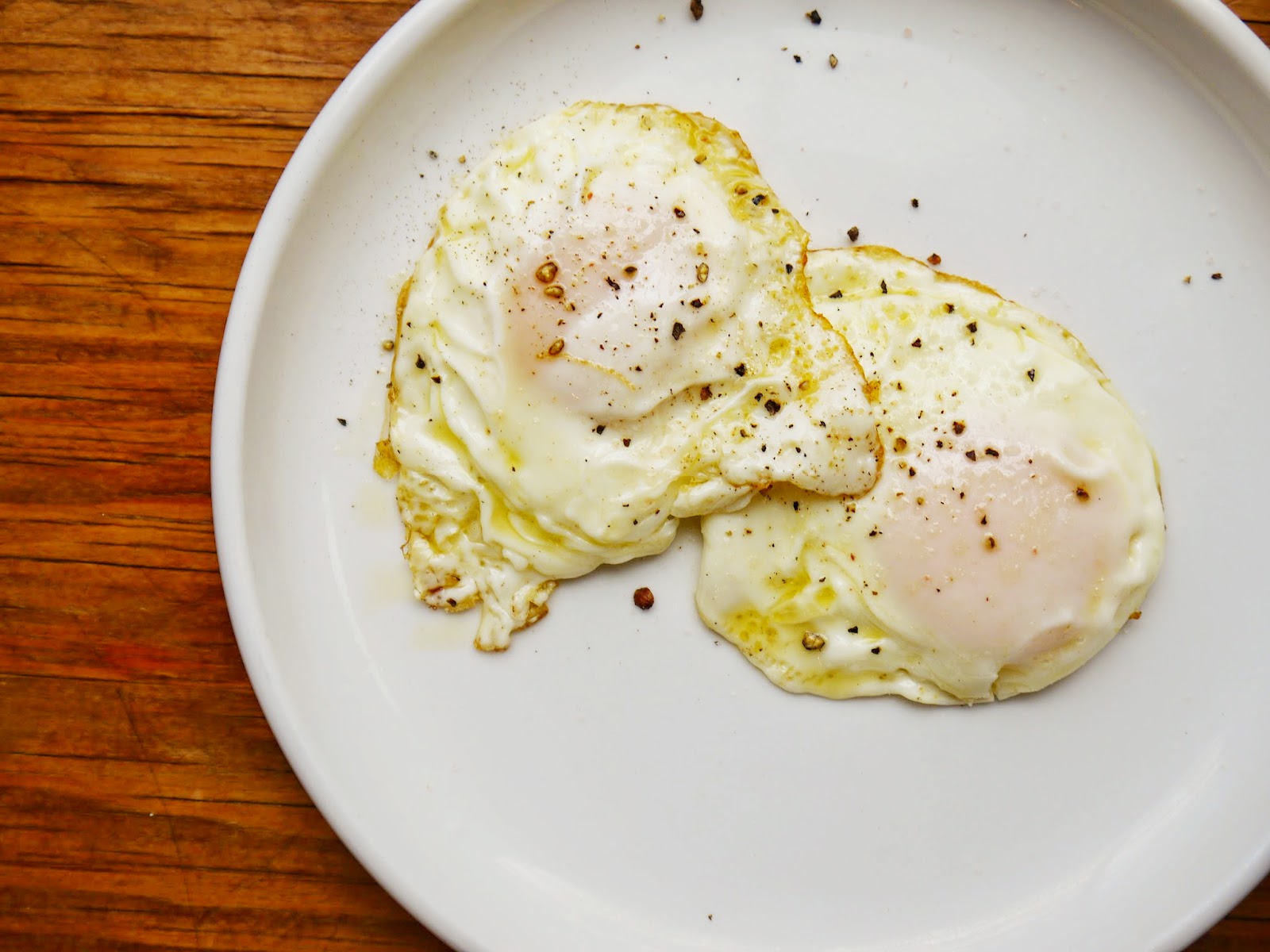 Olive Oil Fried Eggs with Za'atar - How to Fry Eggs in Olive Oil