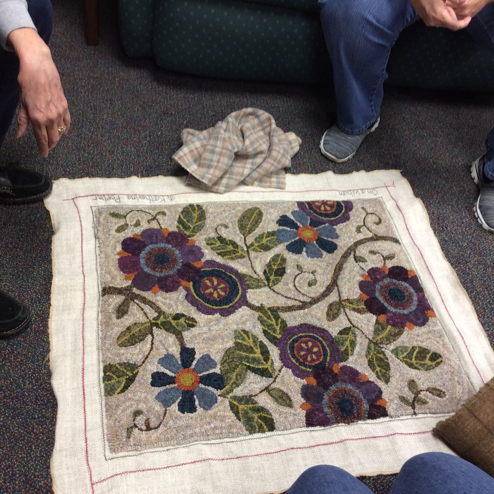 Ali Strebel Nov. 20 Miami Valley Rug Hooking Guild