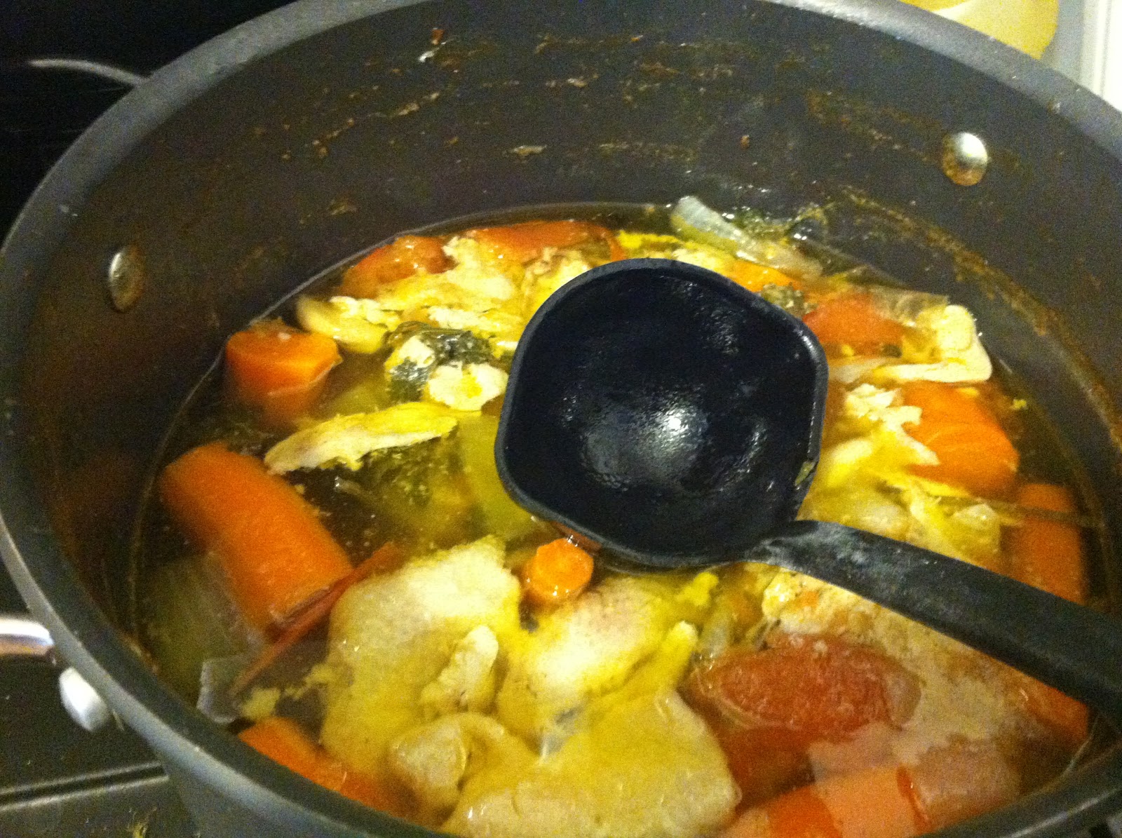 Aunt B's Favorites Homemade Chicken Stock