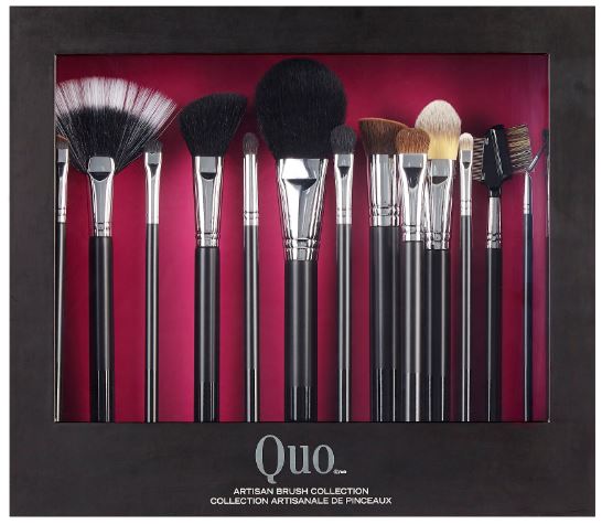 [Shoppers Drug Mart] Quo makeup holiday brush sets 40% off