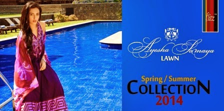 Ayesha Somaya Spring/Summer Lawn Collection 2014 Summer Lawn Collection 2014