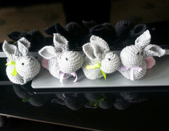 How to Knit a Cute Bunny From a Square - DIY Craft Projects