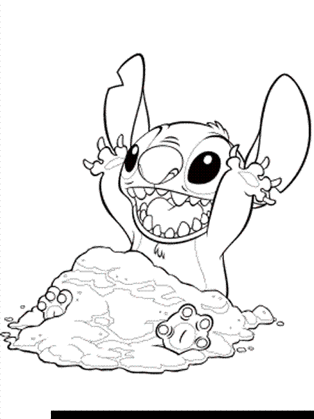 Lilo Stitch Coloring Pages | Fantasy Coloring Pages