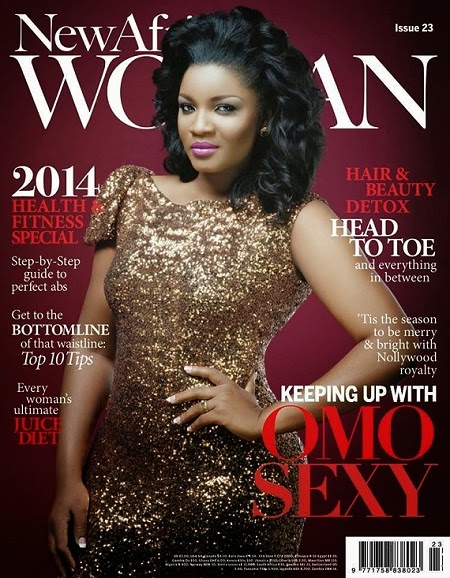 Omotola Ekeinde Covers The new African Magazine