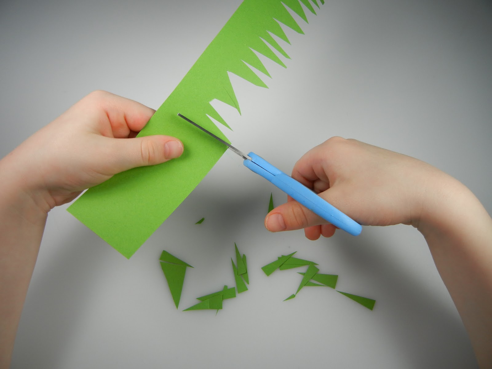 Colored Paper Skies Mother's Day Card for kids to give!