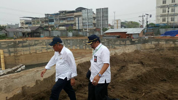 Kadis PU Provinsi Jambi Dampingi Menteri PU dan Perumahan Rakyat M Basuki Hadimuljono Kunker di Jam
