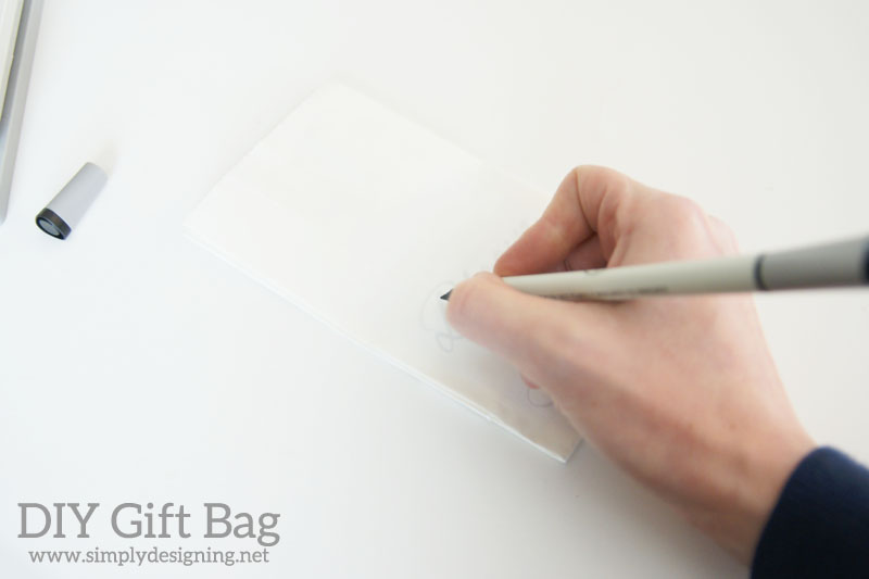 How to Perfectly Write  | #handwriting #wedding #gift #giftbag