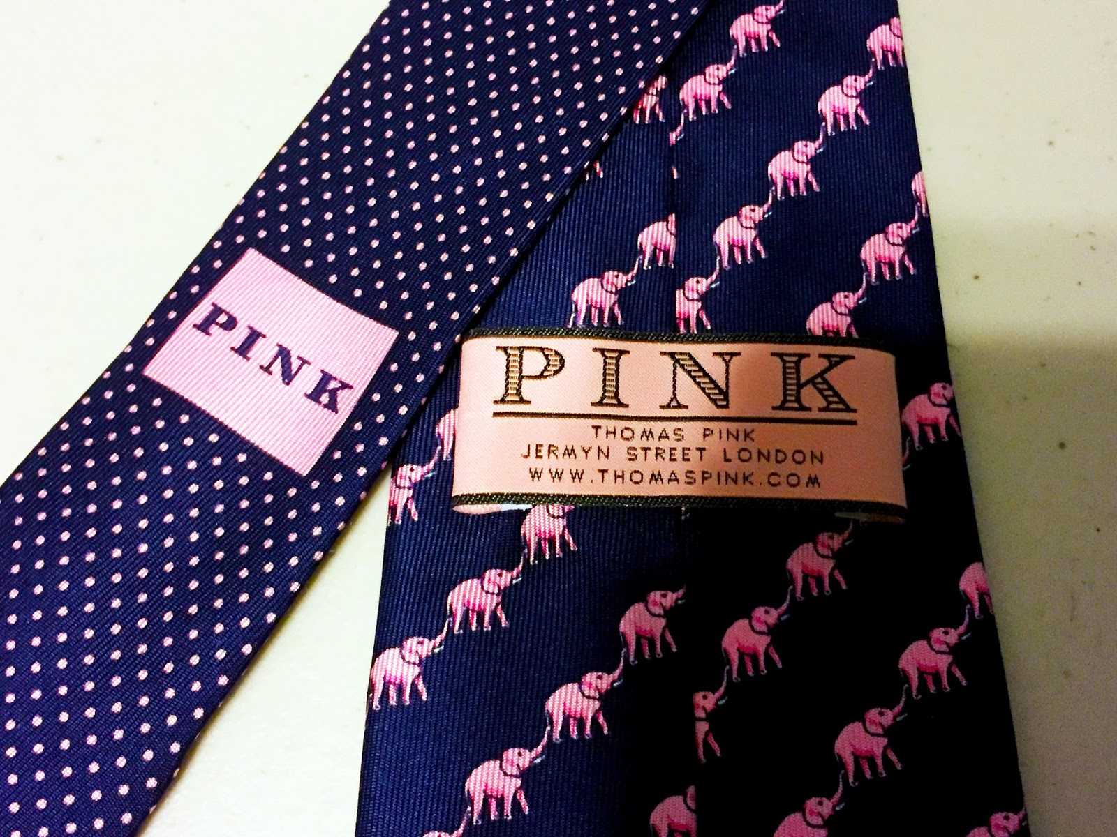 Thomas Pink Tie Review