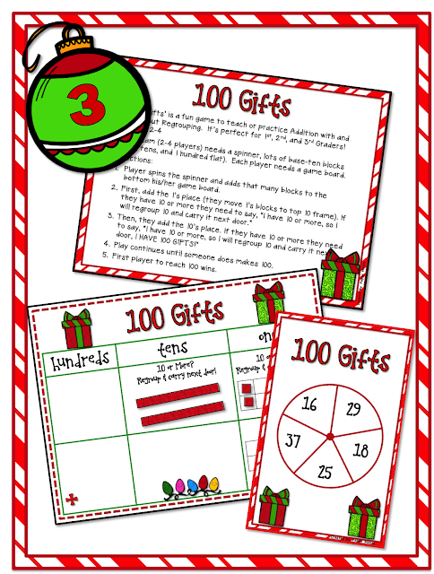 Make your math game time merry and bright with these 5 cheery & bright math games for the Holiday Season in your classroom.
