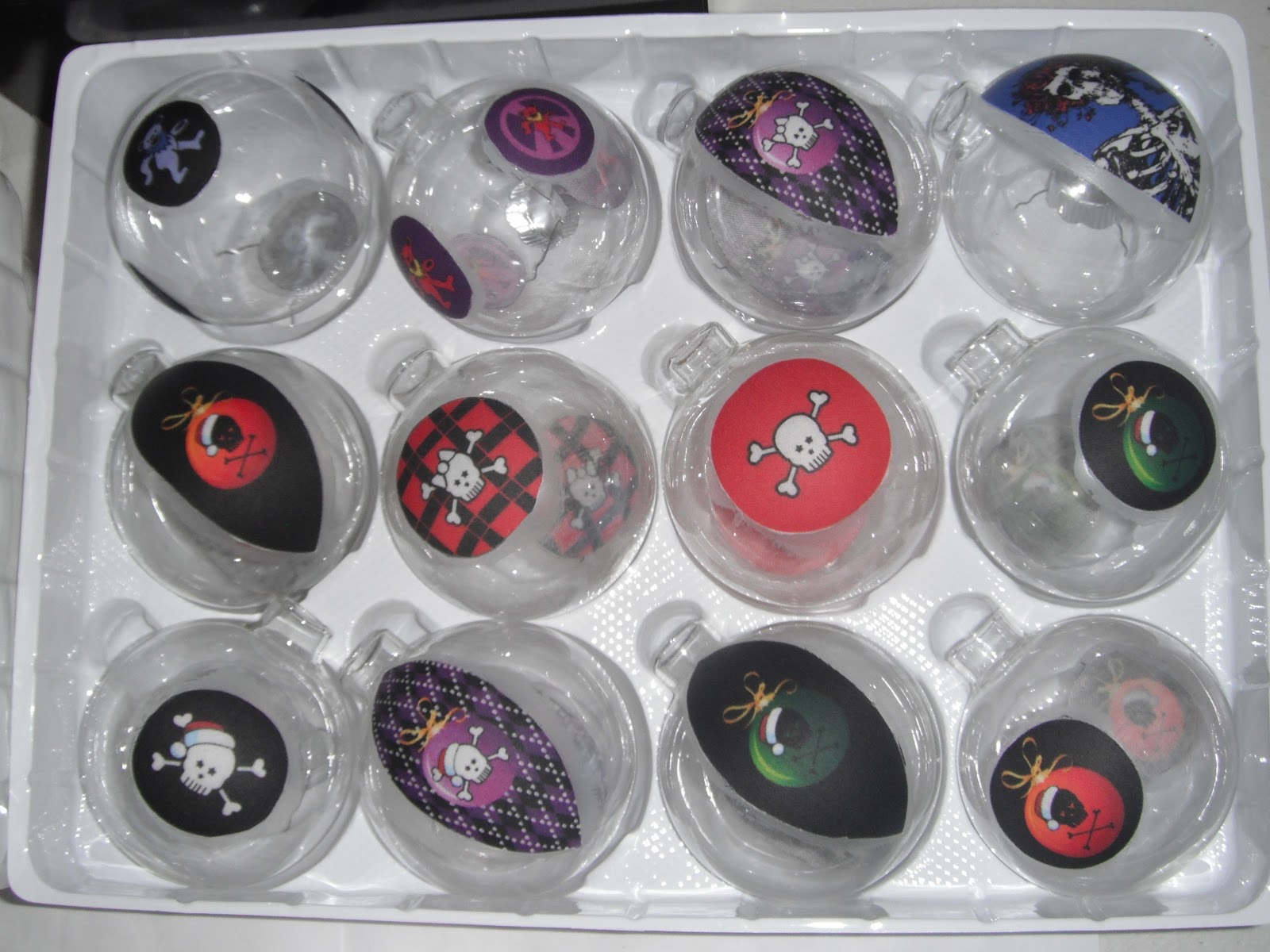 Behind the Scenes at Dark Rose Treasures Fabric Decoupage Glass Ball