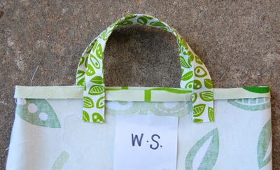 �������� ����� �� �����. Foldable bag fabric