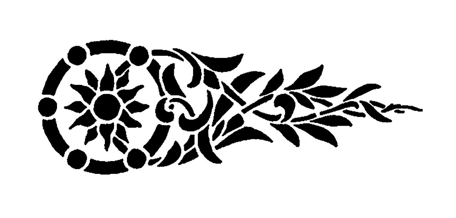 Digital Stamp Design Mehandi Circle Designs Digital Ornamental Clip Art