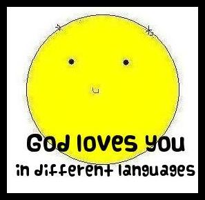 God loves you in different languages