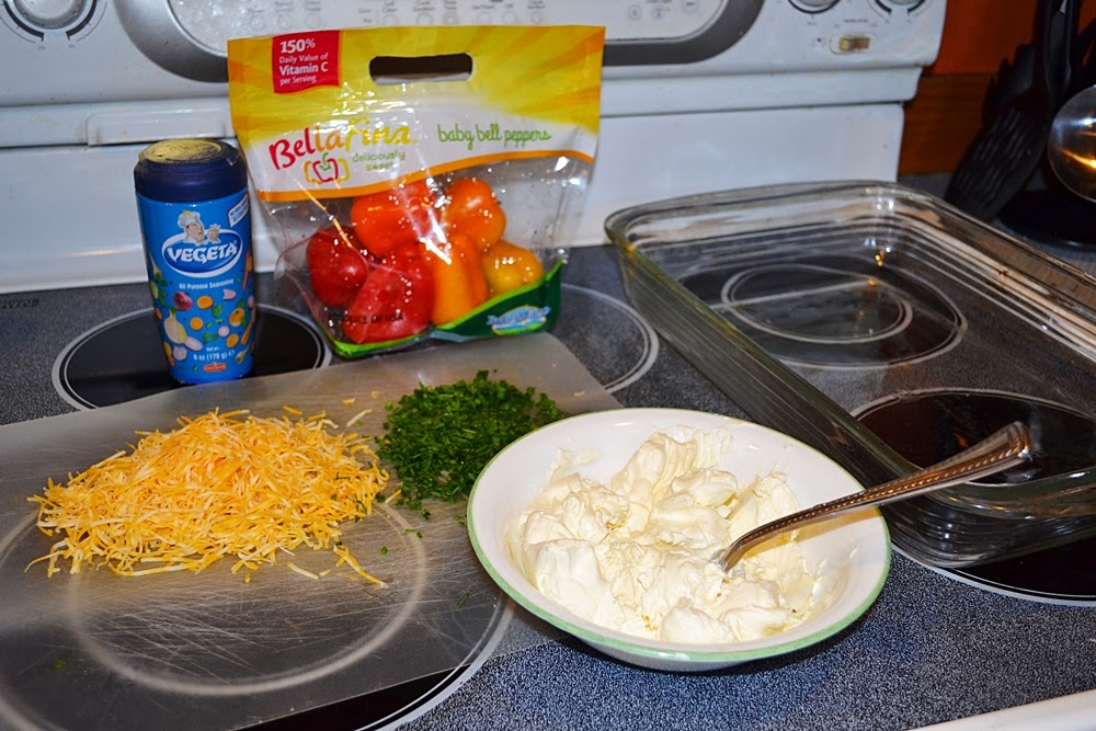 Lea's Cooking Cream Cheese Stuffed Bell Peppers