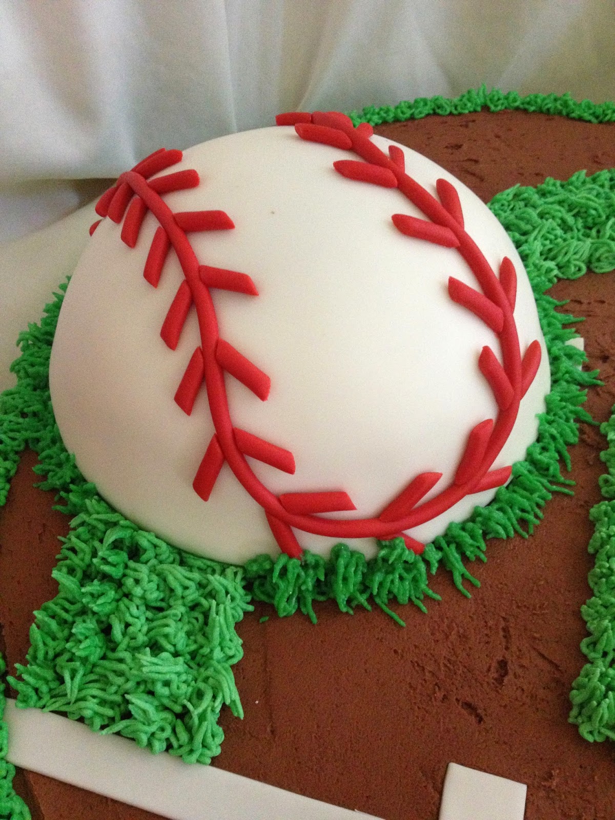Sugar Love Cake Design Baseball Diamond Cake