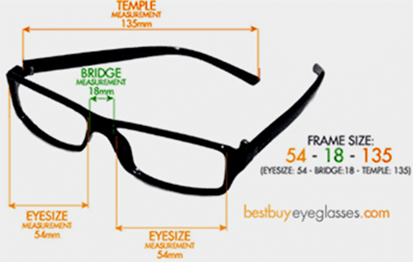 Ray Ban Wayfarer Size Chart