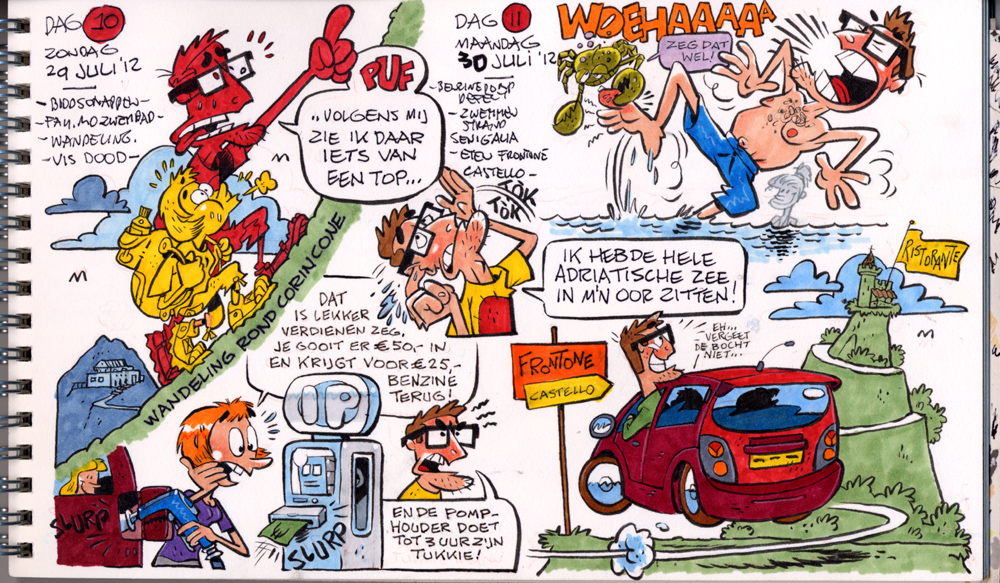 cARToony's blog VAKANTIE CARTOONS