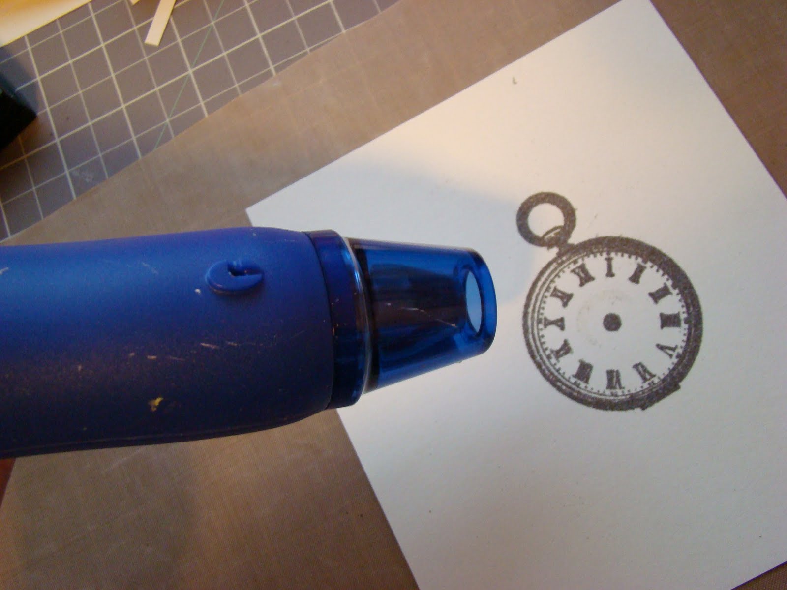 Bubblegum and Duct Tape Embossing Powder Technique Tutorial