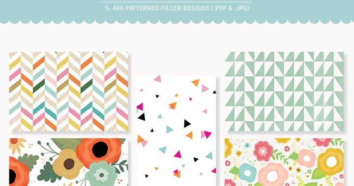 Pattern journal cards