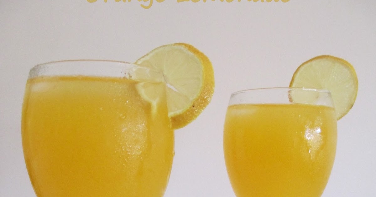 Orange Lemonade Spill the Spices