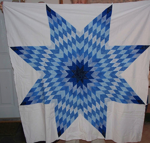 Pieceful Afternoon: Lone Star Quilt Number Five - Jason