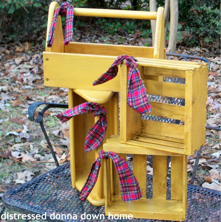 Painting tool caddies and crates