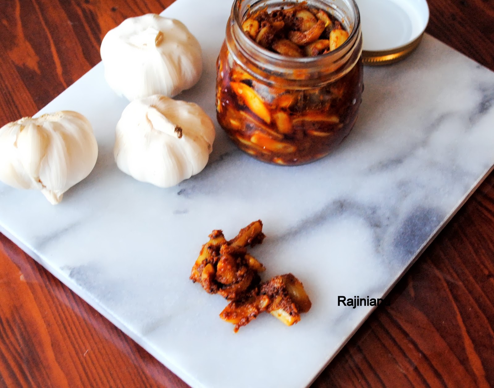 South Indian Garlic Pickle Anu's Best Home Made