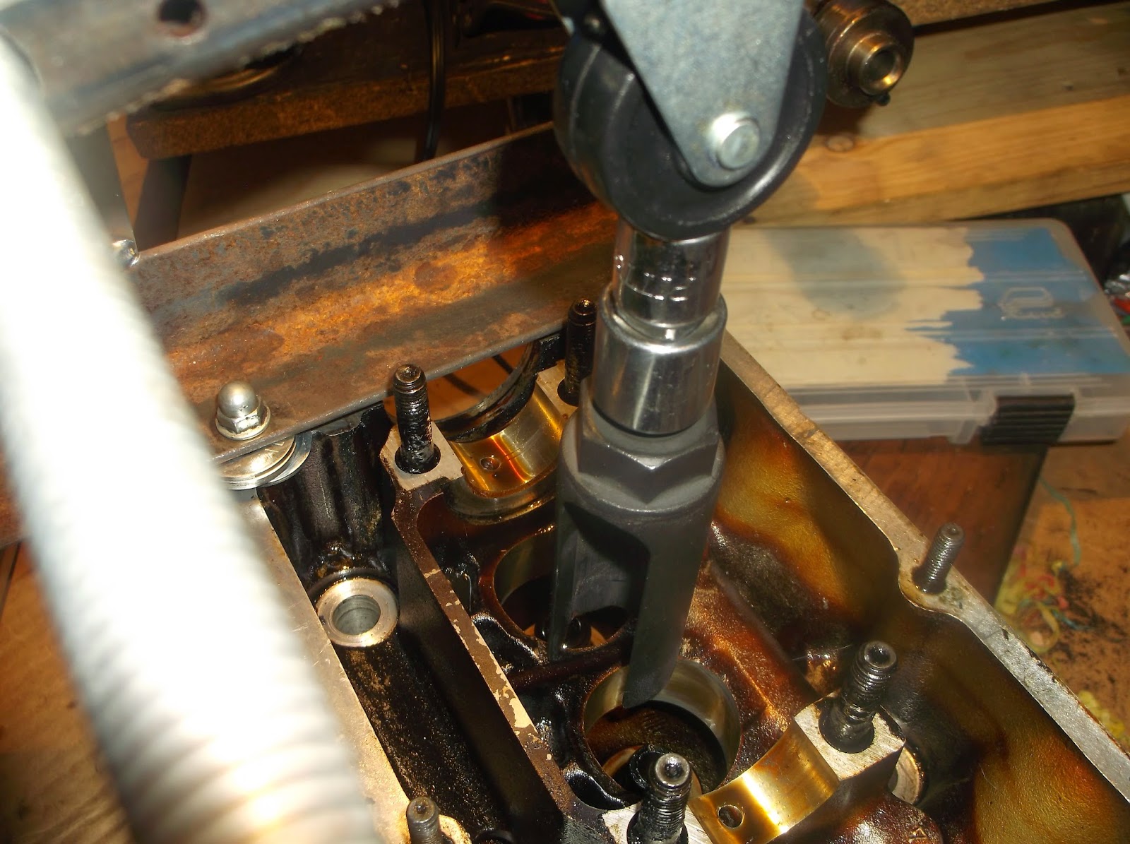 French Fry Cattaneo Volvo 940 Homemade Valve Spring Compressor