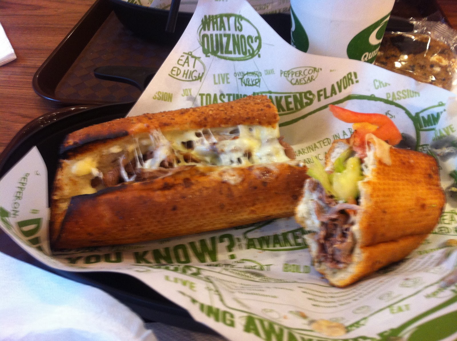 Our Enigmatic World Quiznos Toasty Subs in the Philippines