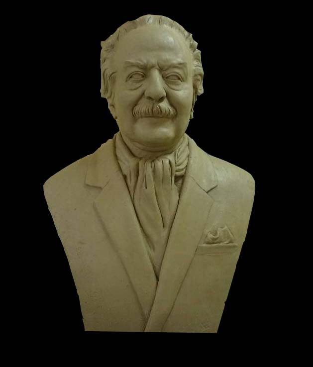 kurdistanart Bust Portrait Mohamed Aref Artist by Aram Nasir