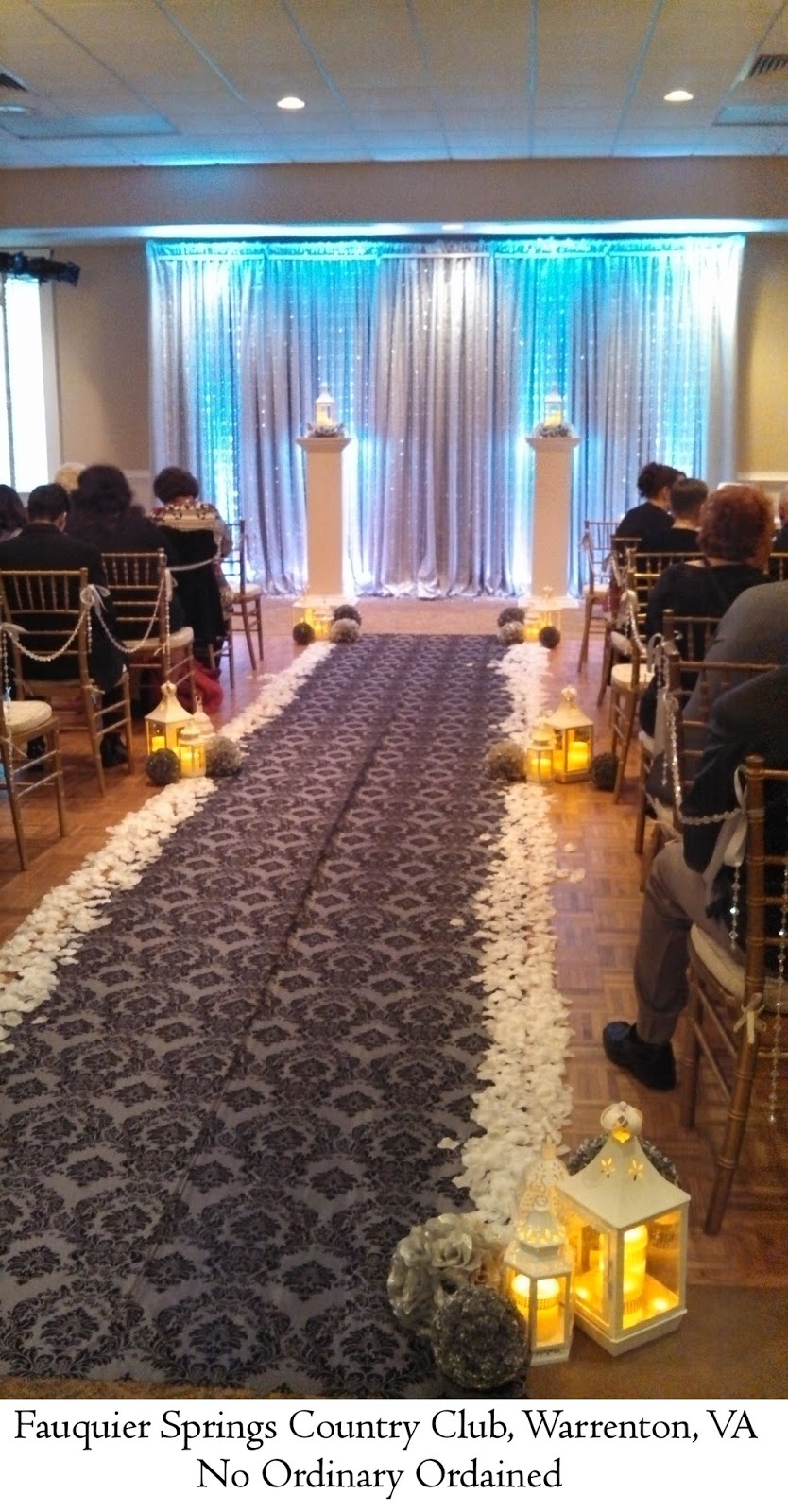 No Ordinary Ordained Wedding Officiant Tom Melissa Fauquier