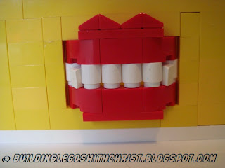 LEGO Toothbrush & Toothpaste Holder