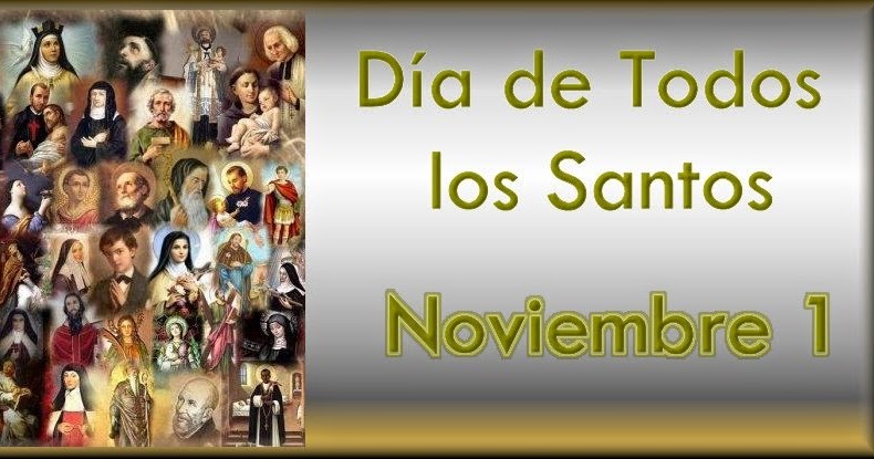 Resultado de imagen de 1 de noviembre dia de todos los santos