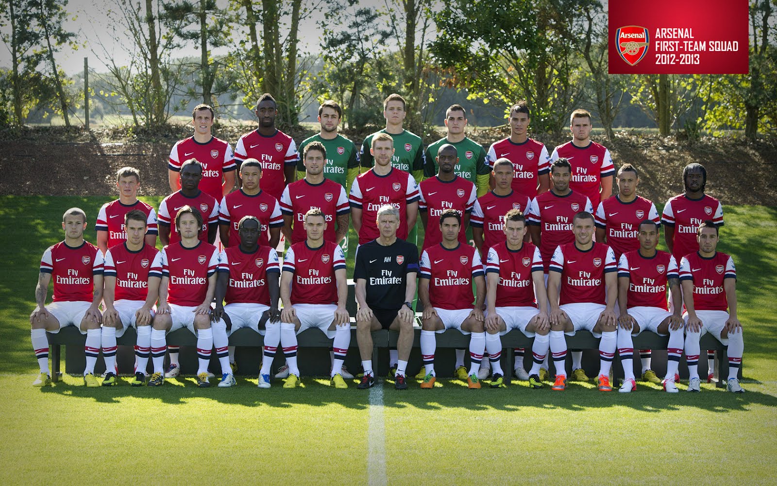 Arsenal Squad 2012-2013