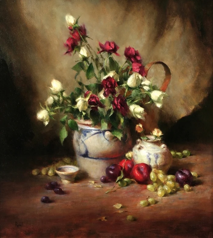 David Riedel 1956| Still life painter