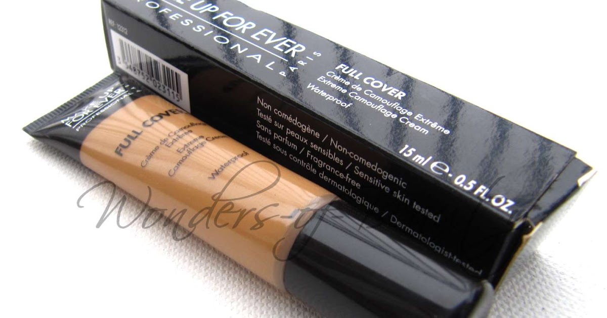 Wonders of Beauty: Review: Make Up For Ever Full Cover Concealer