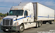 STAR TRANSPORTATION NASHVILLE TENNESSEE Trucking Company, (star transportation nashville tennessee trucking company freightliner sleeper cab tractor truck cstoughton dry freight trailer georgia )