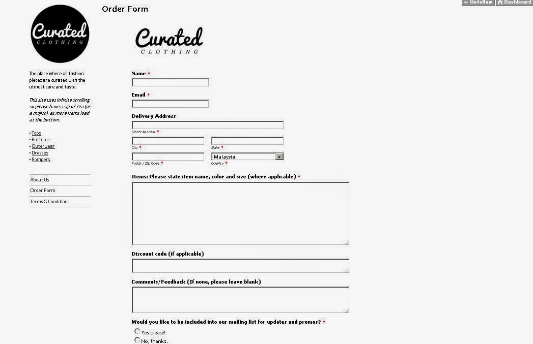 [ONLINE SHOPPING] Curated Clothing - ♥Miriam MerryGoRound♥