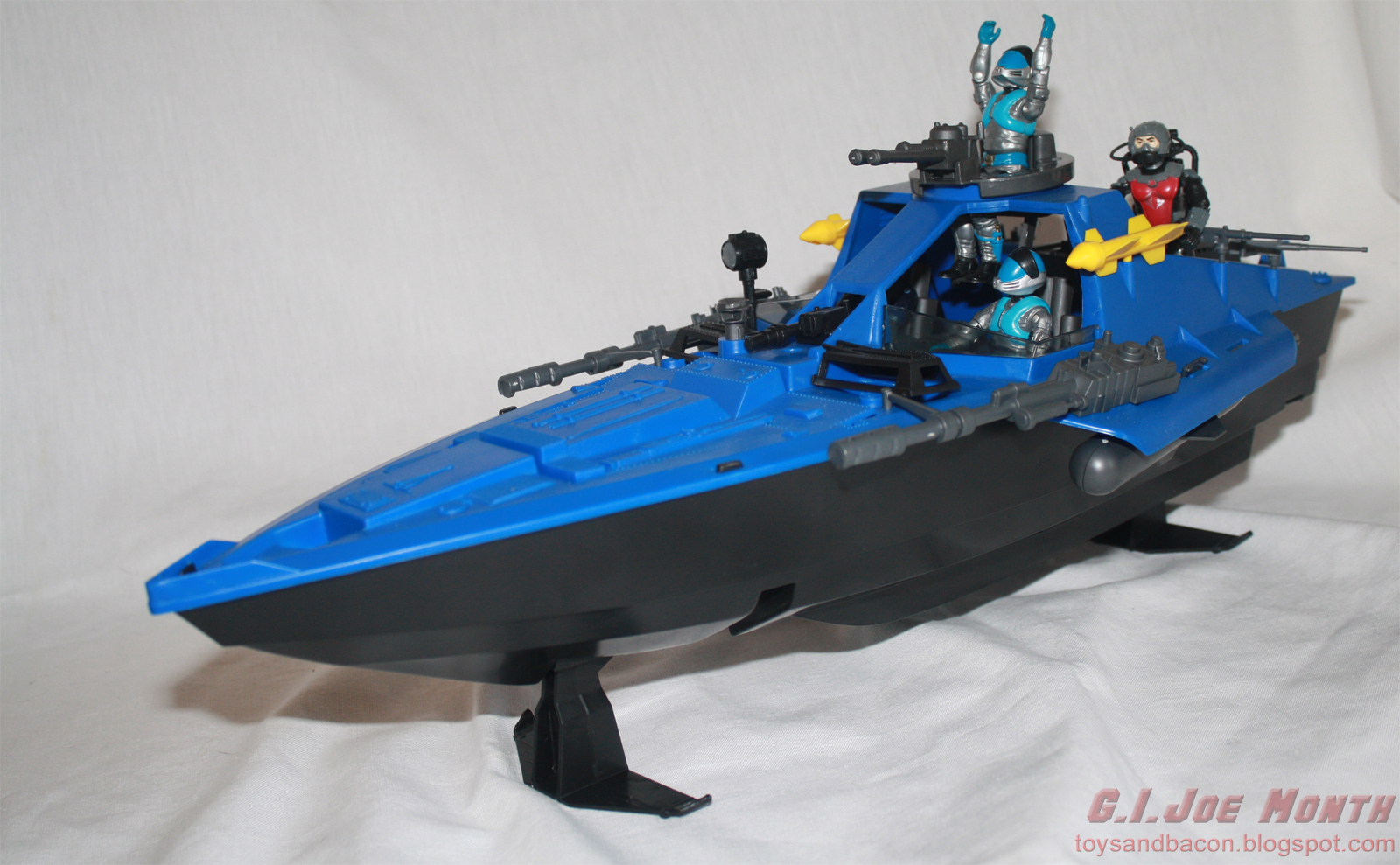 Toys and Bacon: G.I. Joe Month: Cobra Moray Hydrofoil... Almost