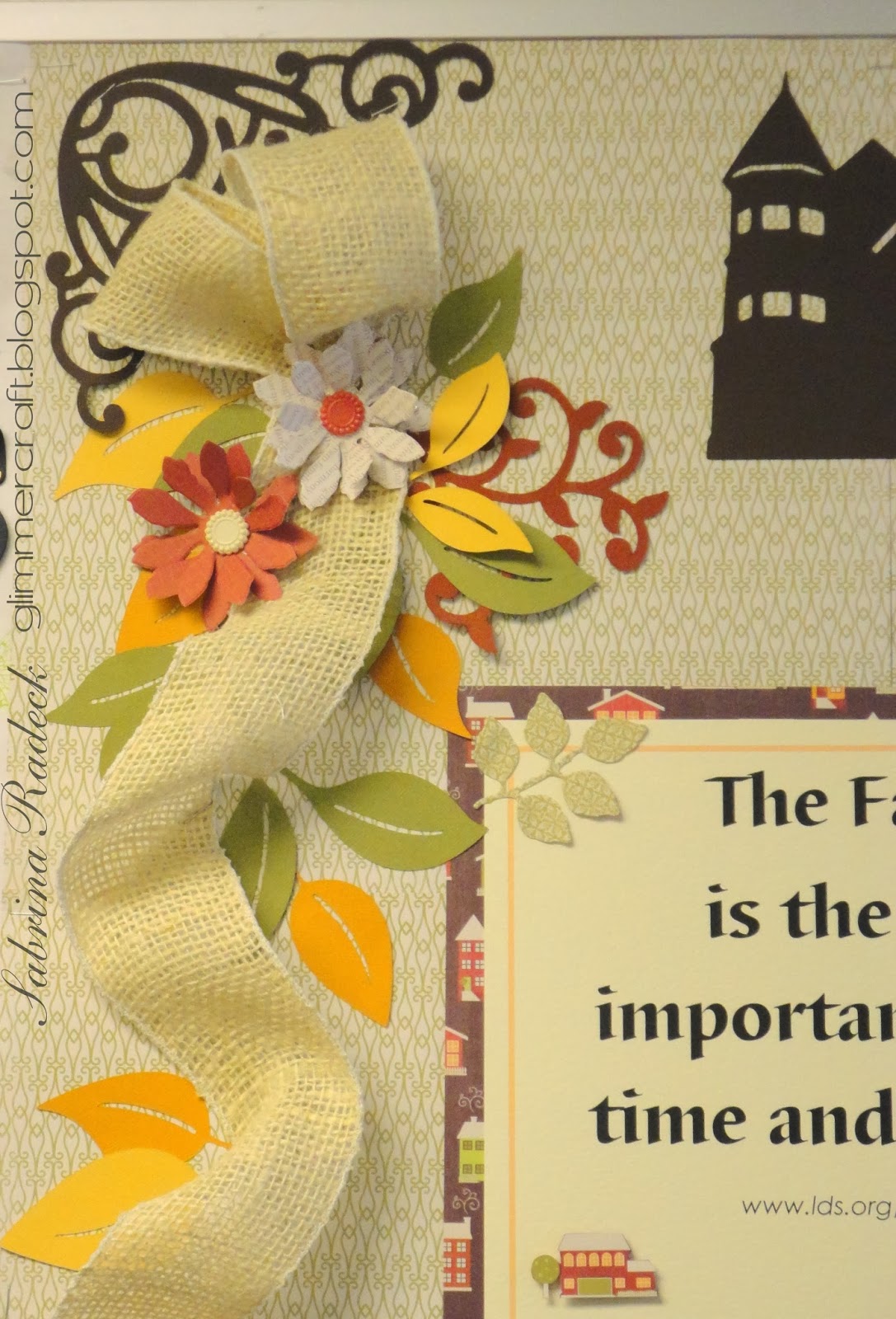 Relief Society Bulletin Board Aspiring to Creativity