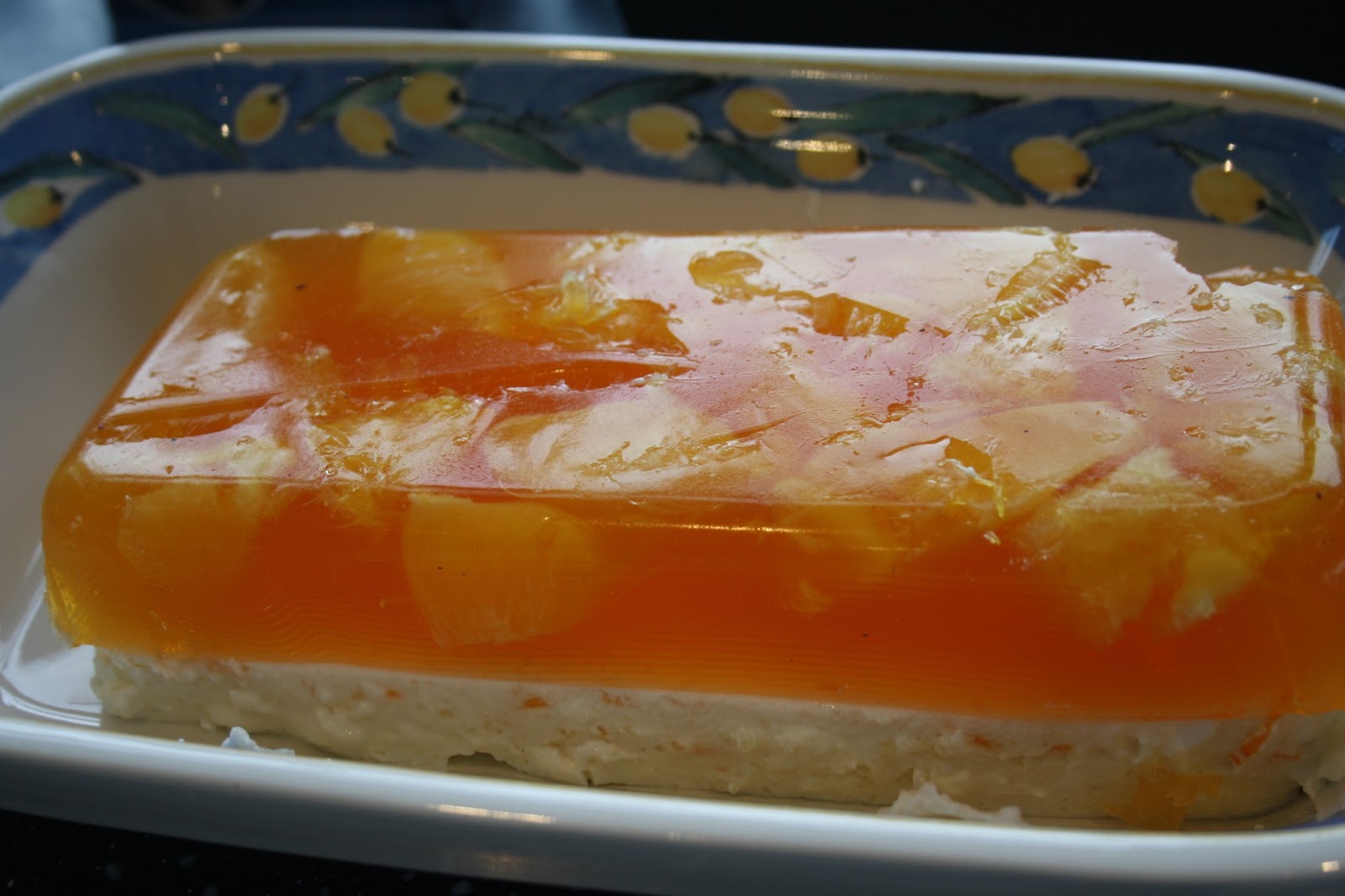 Caroline Makes.... Slimming World Zesty Orange Terrine