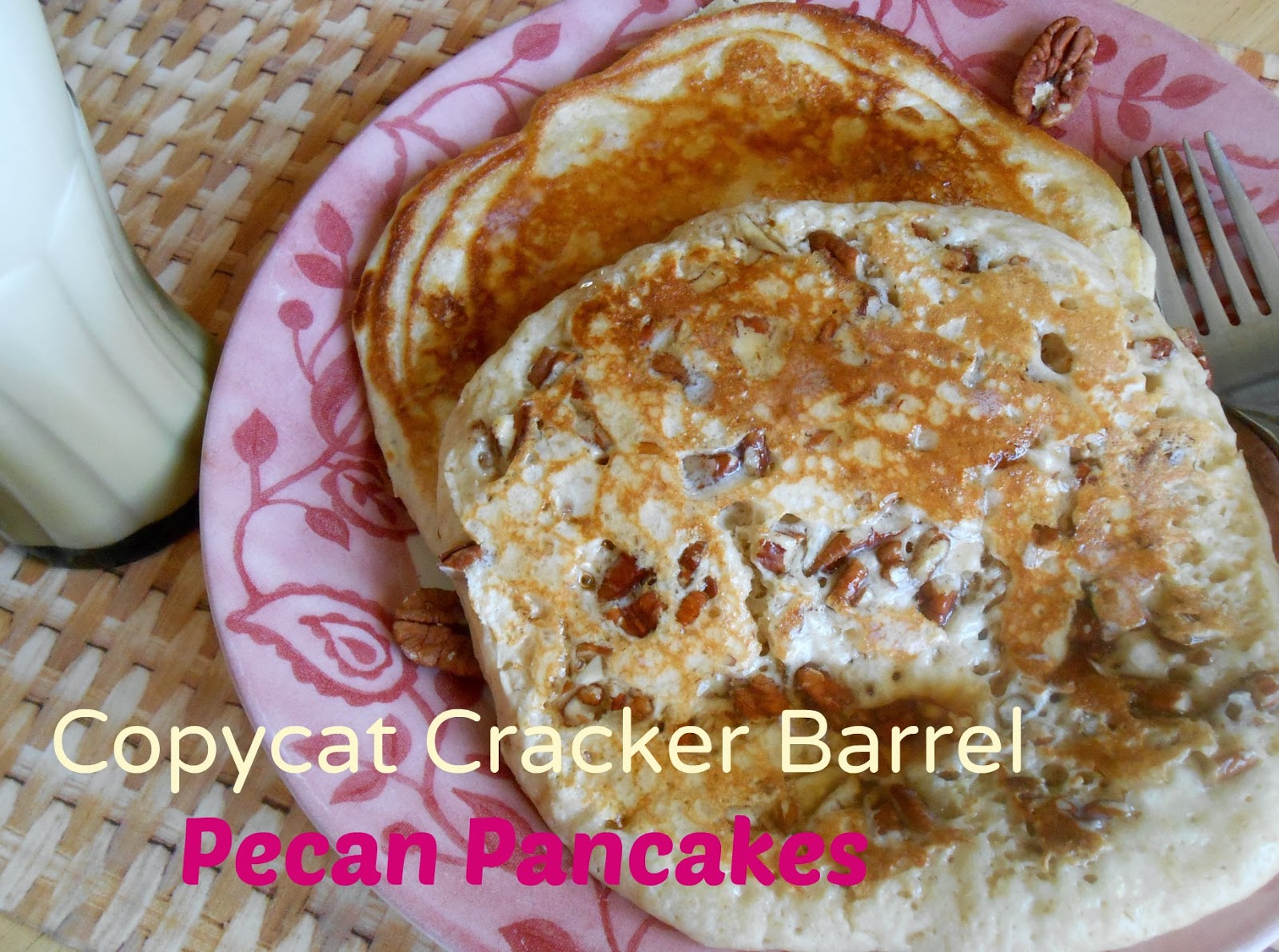 The Better Baker Copycat Cracker Barrel Pecan Pancakes